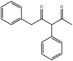 1,3-Diphenyl-2,4-pentanedione Struktur