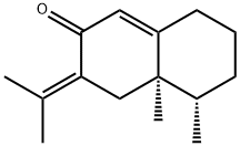 (4aR,5S)-4a,5-dimethyl-3-propan-2-ylidene-5,6,7,8-tetrahydro-4H-naphthalen-2-one Struktur