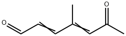 2,4-Heptadienal, 4-methyl-6-oxo- (9CI) Struktur