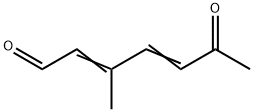 2,4-Heptadienal, 3-methyl-6-oxo- (9CI) Struktur