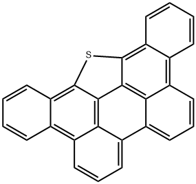 DIBENZO[2,3:10,11]PERYLENO[1,12-BCD]THIOPHENE Struktur