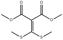 DIMETHYL 2-[DI(METHYLTHIO)METHYLIDENE]MALONATE Struktur