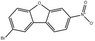 Dibenzofuran, 2-bromo-7-nitro- Struktur