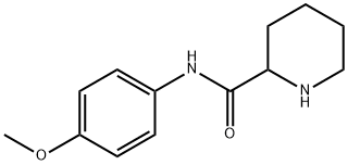 N-(4-methoxyphenyl)piperidine-2-carboxamide Struktur