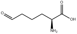 L-2-AMINOADIPATE 6-SEMIALDEHYDE Struktur