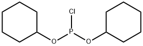 Chlorophosphonous acid dicyclohexyl ester Struktur