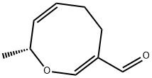 2H-Oxocin-7-carboxaldehyde, 5,6-dihydro-2-methyl-, (R)- (9CI) Struktur