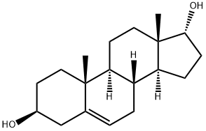 androst-5-ene-3-beta,17-alpha-diol Struktur