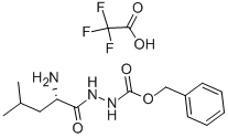 H-LEU-NHNH-Z TFA Struktur