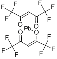 LEAD (II) HEXAFLUOROACETYLACETONATE Struktur