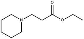 1-PIPERIDINEPROPIONIC ACID ETHYL ESTER Struktur