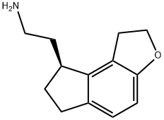 (S)-2-(1,6,7,8-Tetrahydro-2H-indeno[5,4-b]furan-8-yl)ethylamine Struktur