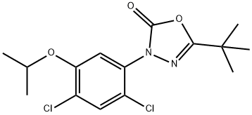 3-[2,4-Dichlor-5-(1-methylethoxy)phenyl]-5-(1,1-dimethylethyl)-1,3,4-oxadiazol-2(3H)-on