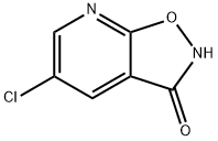 Isoxazolo[5,4-b]pyridin-3(2H)-one, 5-chloro- (9CI) Struktur