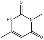 3,6-dimethyl-1h-pyrimidine-2,4-dione Struktur