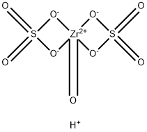 ZIRCONIUM SULFATE Struktur