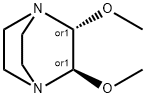 1,4-Diazabicyclo[2.2.2]octane,2,3-dimethoxy-,trans-(9CI) Struktur