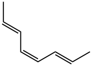 (2E,4E,6Z)-2,4,6-Octatriene Struktur