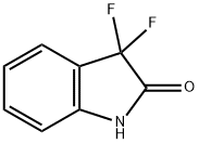 3,3-difluoro-1,3-dihydro-2H-Indol-2-one Struktur