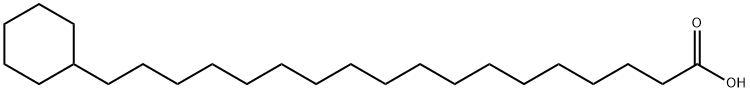 18-CYCLOHEXYLOCTADECANOIC ACID Struktur