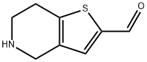 4,5,6,7-TETRAHYDROTHIENO[3,2-C]PYRIDINE-2-CARBALDEHYDE Struktur