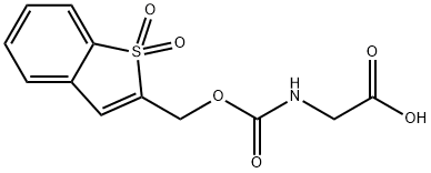 N-BSMOC-GLYCINE Struktur