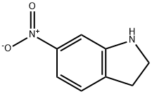 6-Nitroindoline Struktur