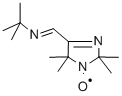 4-TERT-BUTYLIMINOMETHYL-2,2,5,5-TETRAMETH YL-3-IMIDAZOLINE-1-OXYL,FREE RADICAL Struktur