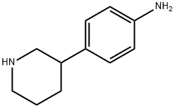 4-piperidin-3-ylaniline Structure