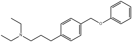 N,N-Diethyl-3-(α-phenoxy-p-tolyl)propylamine Struktur