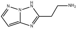 3H-Pyrazolo[1,5-b][1,2,4]triazole-2-ethanamine Struktur