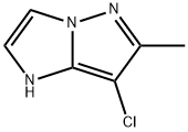 1H-Imidazo[1,2-b]pyrazole,  7-chloro-6-methyl- Struktur