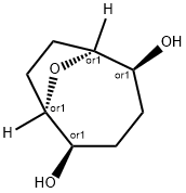 (endo,endo)-9-oxabicyclo[4.2.1]nonane-2,5-diol Struktur