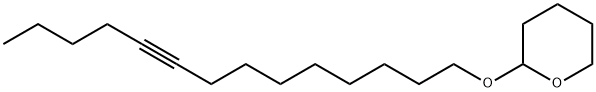 Tetrahydro-2-(9-tetradecynyloxy)-2H-pyran Struktur