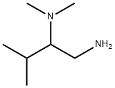 N-[1-(AMINOMETHYL)-2-METHYLPROPYL]-N,N-DIMETHYLAMINE Struktur