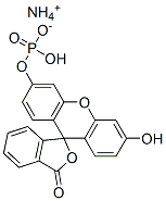 FLUORESCEIN MONOPHOSPHATE MONOAMMONIUM Struktur