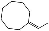 ETHYLIDENECYCLOOCTANE Struktur