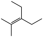 3-ETHYL-2-METHYL-2-PENTENE Struktur