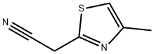 (4-METHYL-1,3-THIAZOL-2-YL)ACETONITRILE Struktur