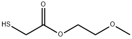 Mercaptoacetic acid 2-methoxyethyl ester Struktur