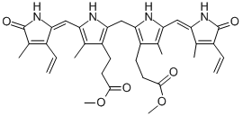 BILIRUBIN DIMETHYL ESTER Struktur