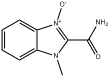 2-Benzimidazolecarboxamide,1-methyl-,3-oxide(8CI) Struktur