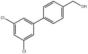 (3',5'-DICHLOROBIPHENYL-4-YL)-METHANOL Struktur