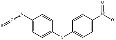 4-ISOTHIOCYANATO-4'-NITRODIPHENYL SULFIDE Struktur