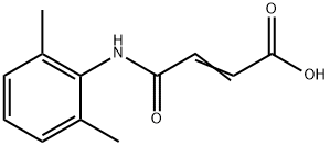 4-(2,6-DIMETHYLANILINO)-4-OXOBUT-2-ENOIC ACID Struktur