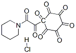 1-(2-octoxy-2-phenyl-ethyl)piperidine hydrochloride Struktur