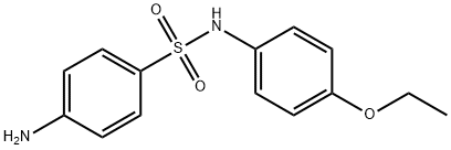 4-AMINO-N-(4-ETHOXY-PHENYL)-BENZENESULFONAMIDE Struktur