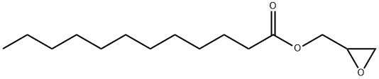 LAURICACID,2,3-EPOXYPROPYLESTER Struktur