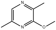 2-methoxy-3,6-dimethylpyrazine,3-methoxy-2,5-dimethylpyrazine Struktur