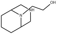 3,9-Diazabicyclo[3.3.1]nonane-9-ethanol(8CI) Struktur